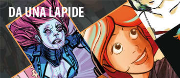 Cover fumetto Da una Lapide